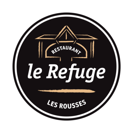 Création logo restaurant le refuge - Les Rousses